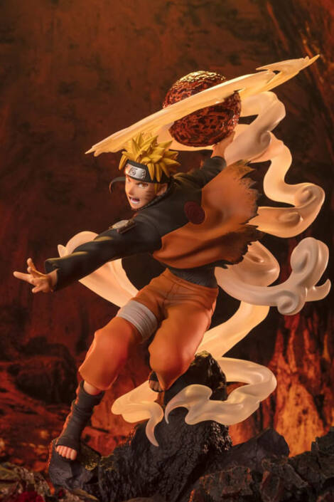 Naruto Shippuden PVC Statue Naruto Uzumaki-Sage Art: Lava Release Rasenshuriken Extra Battle 24 cm FiguartsZERO