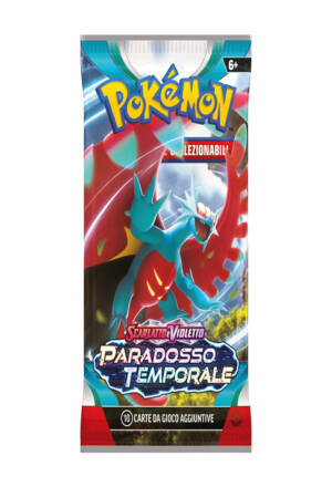 Pokemon Trading Card Game: Scarlatto e Violetto Paradosso temporale - Play Booster Pack [ITA]