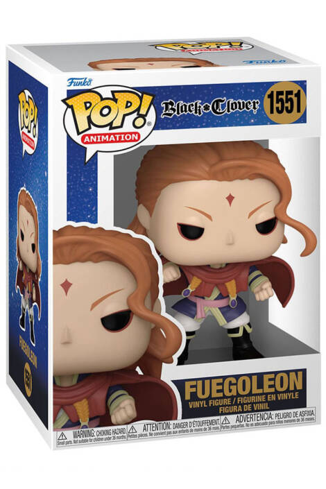 Black Clover POP! Animation 1551 Vinyl Figure Fuegoleon 9 cm