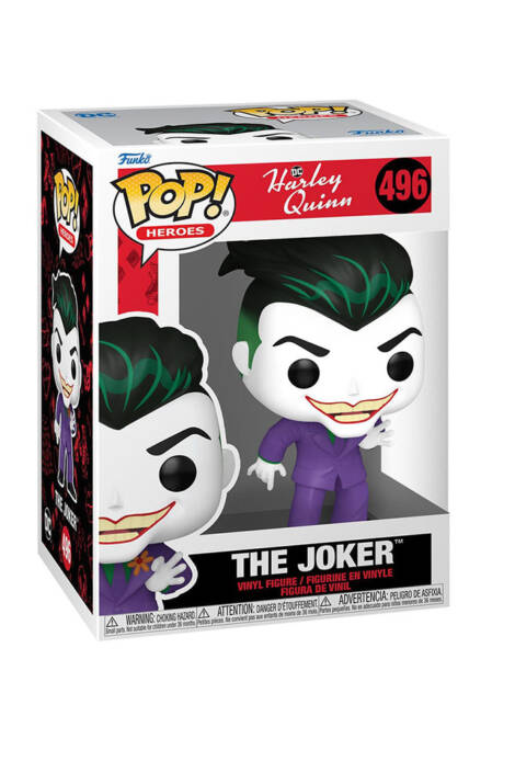Harley Quinn POP! Heroes 496 Vinyl Figure The Joker 9 cm