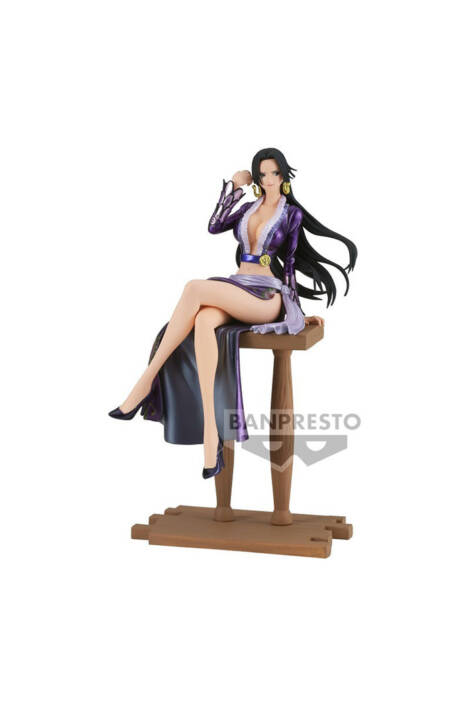 One Piece PVC Statue Boa Hancock DXF Grandline Journey Special 16 cm Banpresto
