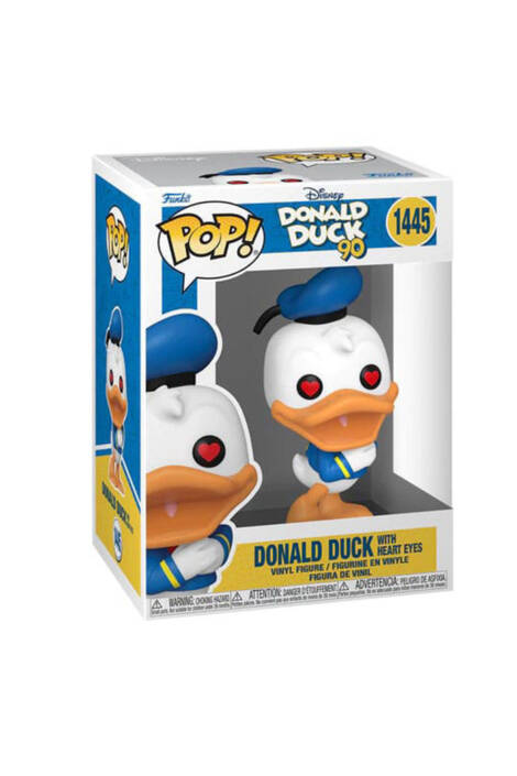 Disney Donald Duck 90 POP! 1445 Vinyl Figure Donald Duck with heart eyes 9 cm
