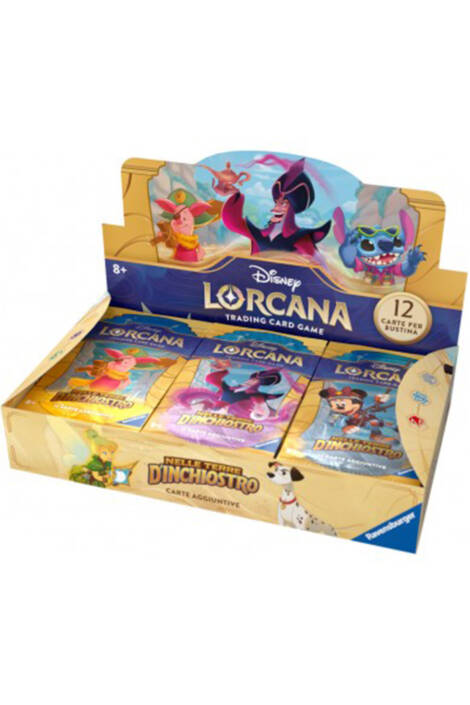 Disney Lorcana Trading Card Game: Nelle terre d'inchiostro - Play Booster Display (24) [ITA]