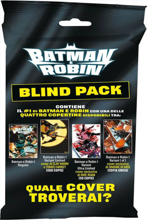 Batman e Robin #01 - Blind pack
