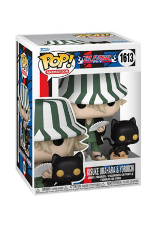 Bleach POP! Animation 1613 Vinyl Figure Kisuke Urahara & Yoruichi 9 cm