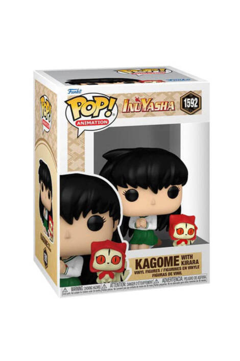 Inuyasha POP! Animation 1592 Vinyl Figure Kagome with Kirara 9 cm