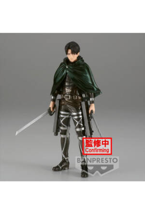 Attack on titan: The final season PVC Statue Levi Ackerman Special 10th anniversary version 16 cm Banpresto