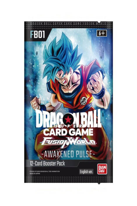 Dragon Ball Super Card Games Fusion World: FB01 Awakened pulse - Play Booster Pack [ENG]
