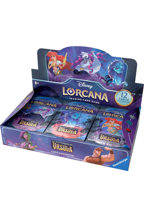 Disney Lorcana Trading Card Game: Il ritorno di Ursula - Play Booster Display (24) [ITA]