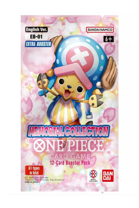 One Piece Card Game EB-01 Extra Booster Memorial Collection - Play Booster Pack [ENG]