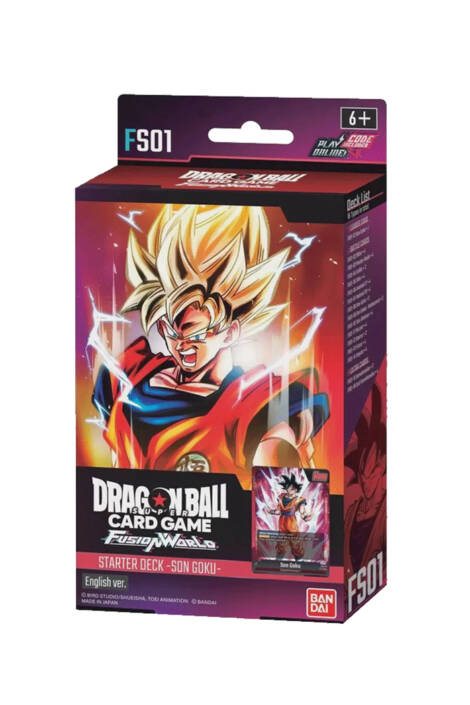 Dragon Ball Super Card Games Fusion World: FS01 Son Goku - Starter Deck [ENG]