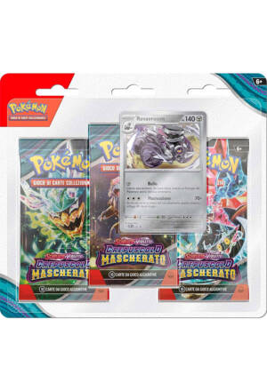 Pokemon Trading Card Game: Scarlatto e Violetto Crepuscolo mascherato - Blister 3 Pack [ITA]