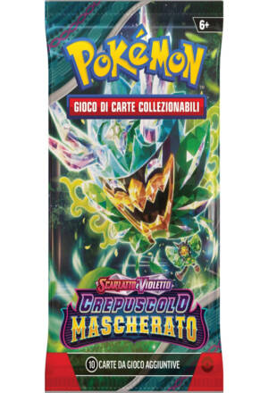 Pokemon Trading Card Game: Scarlatto e Violetto Crepuscolo mascherato - Play Booster Pack [ITA]