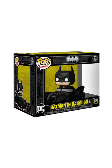 Batman POP! Rides 522 Vinyl Figure Batman in Batmobile 9 cm
