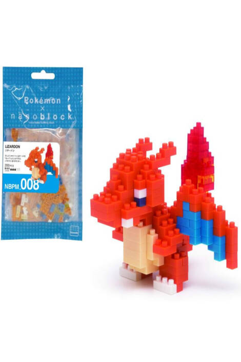 Pokemon - Nanoblock - NBPM_008 Charizard (200 pezzi)