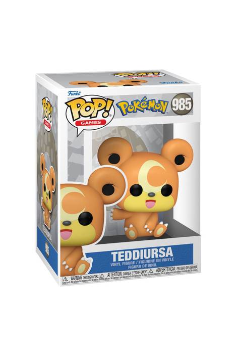Pokemon POP! Games 985 Vinyl Figure Teddiursa 9 cm