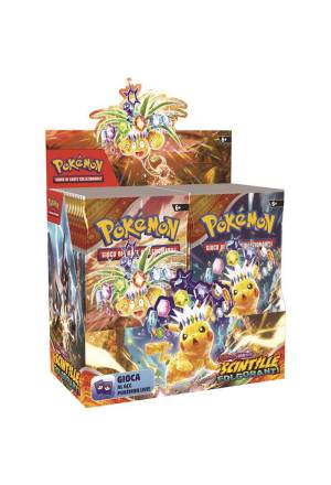 Pokemon Trading Card Game: Scarlatto e Violetto Scintille folgoranti - Play Booster Display (36) [ITA]