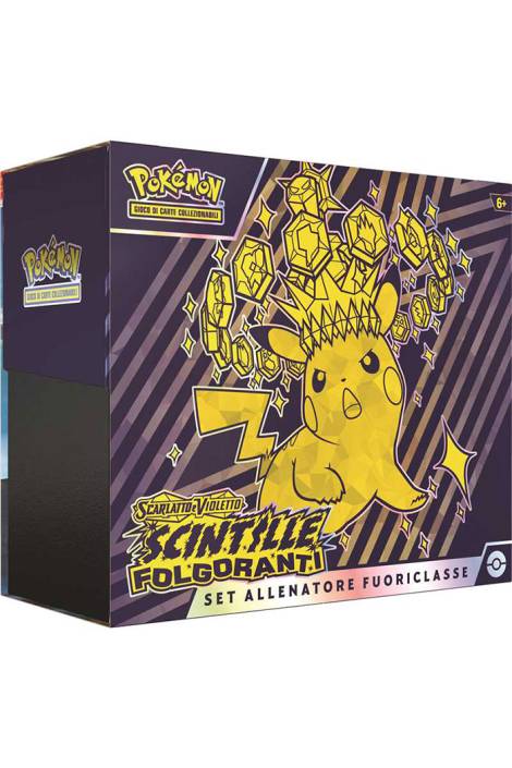 Pokemon Trading Card Game: Scarlatto e Violetto Scintille folgoranti - Set allenatore fuoriclasse [ITA]