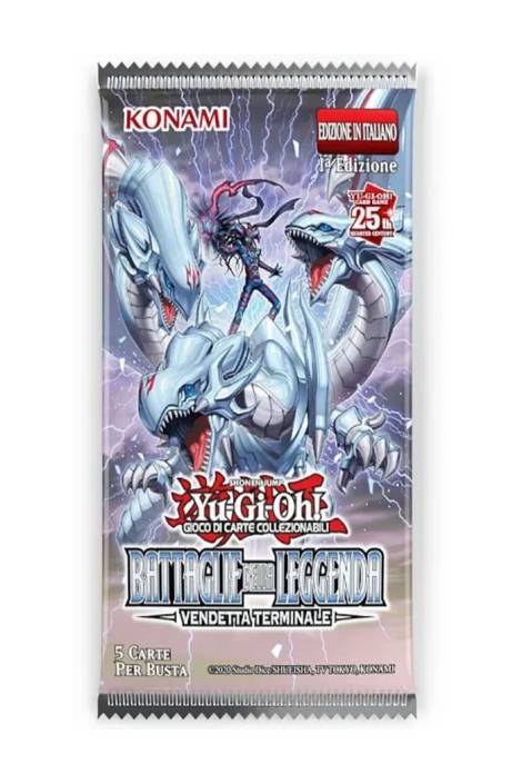 Yu-Gi-Oh! Trading card game: Battaglie della leggenda Vendetta terminale - Play Booster Pack [ITA]