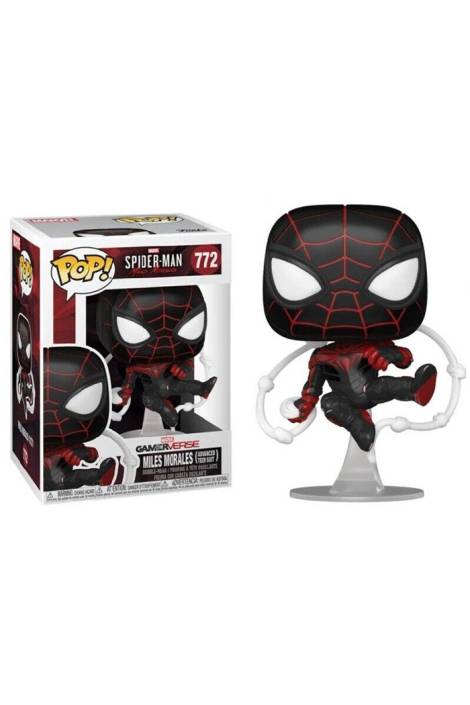Spider-man: Miles Morales POP! 772 Vinyl figure Miles Morales (Advanced Tech Suit) 9 cm