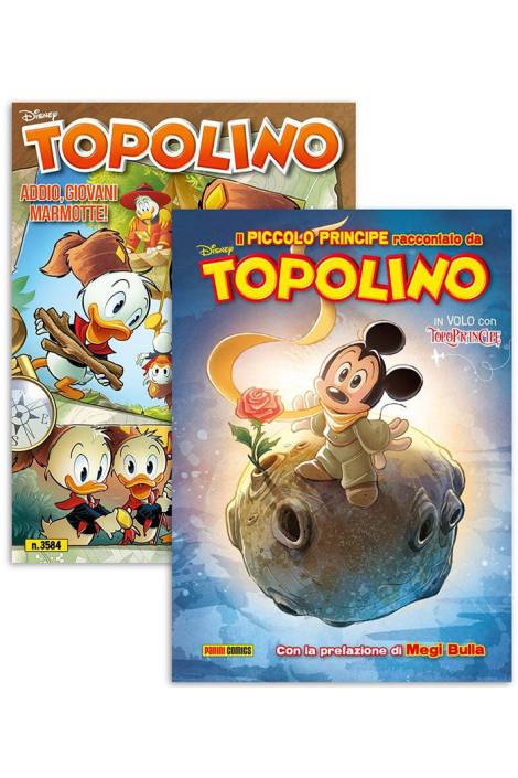 Topolino 3584 + Il piccolo principe raccontato da Topolino