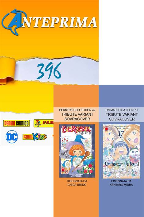 Anteprima 396 con sovracover tribute variant