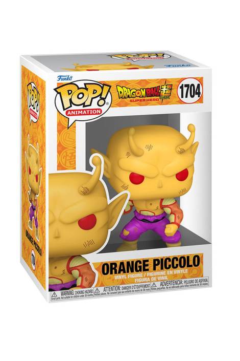 Dragon Ball Super: Super Hero POP! Animation 1704 Vinyl Figure Orange Piccolo 9 cm