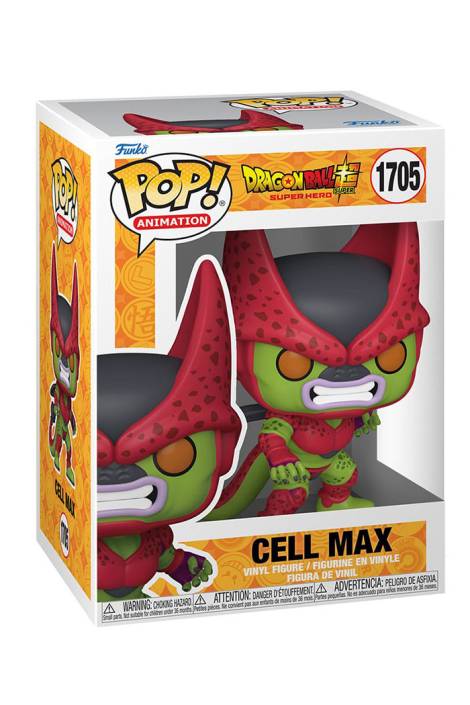 Dragon Ball Super: Super Hero POP! Animation 1705 Vinyl Figure Cell Max 9 cm
