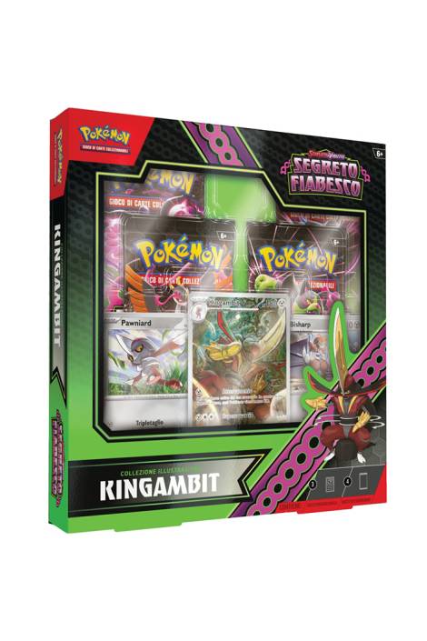 Pokemon Trading Card Game: Scarlatto e Violetto Secreto fiabesco - Collezione illustrazione Kingambit [ITA]