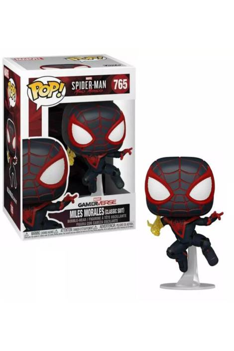 Spider-man: Miles Morales POP! 765 Vinyl figure Miles Morales (Classic Suit) 9 cm