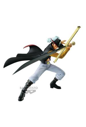 One piece PVC Statue Dracule Mihawk Battle record collection 13 cm Banpresto