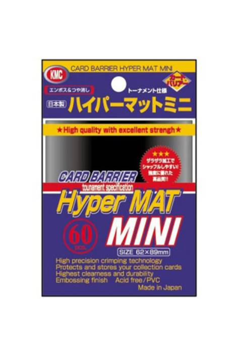 Card barrier - Hyper MAT 60 Mini Black 62x89 mm