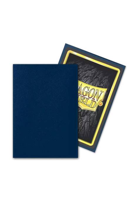 Dragon shield - Card sleeves Japanese size 60 Matte sleeves - Midnight blue