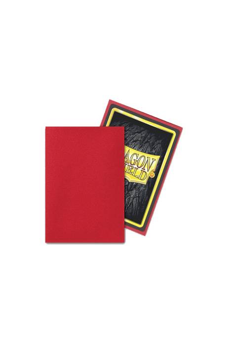 Dragon shield - Card sleeves Japanese size 60 Matte sleeves - Ruby