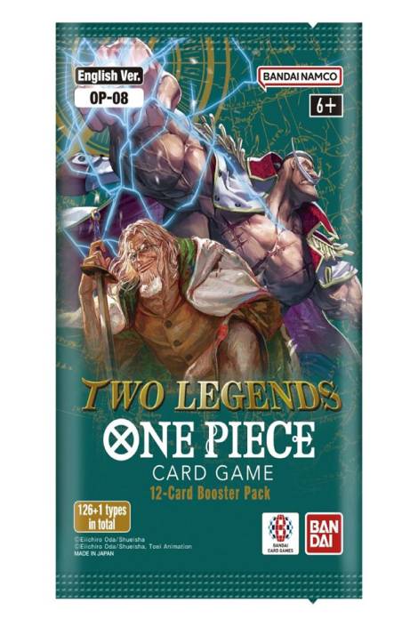 One Piece Card Game OP-08 Two legends - Play Booster Pack [ENG]