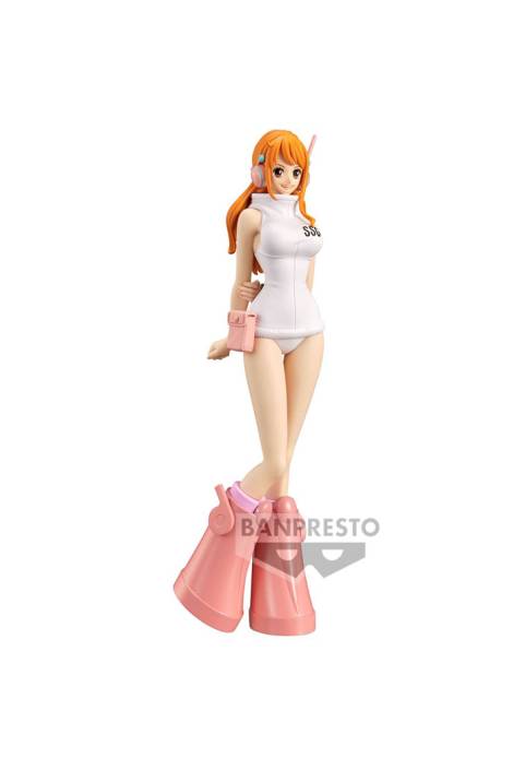 One piece PVC Statue Nami Egghead DXF The Grandline Lady 16 cm Banpresto