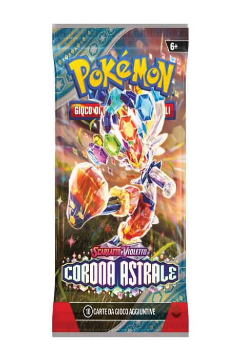Pokemon Trading Card Game: Scarlatto e Violetto Corona astrale - Play Booster Pack [ITA]