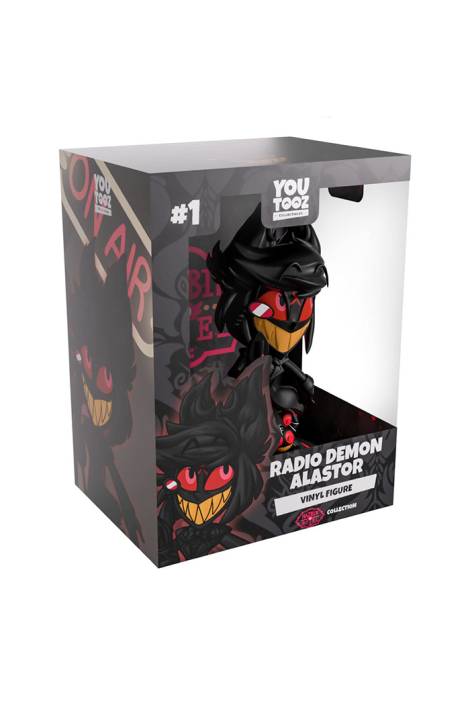 PREORDER- Hazbin Hotel Vinyl Figure Radio Demon Alastor 14 cm Youtooz