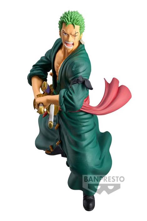 One piece PVC Statue Roronoa Zoro Grandista 22 cm Banpresto