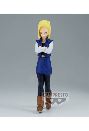 Dragon Ball Z PVC Statue Android 18 Solid Edge Works 17 cm Banpresto