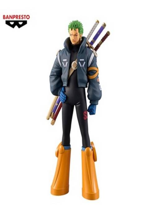 One Piece PVC Statue Roronoa Zoro The Grandline Series 17 cm Banpresto