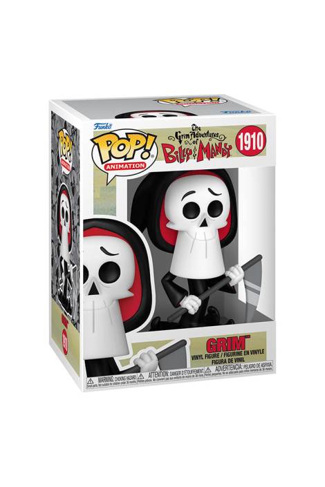 PREORDINE The Grim Adventures of Billy & Mandy POP! Animation 1910 Vinyl Figure Grim 9 cm
