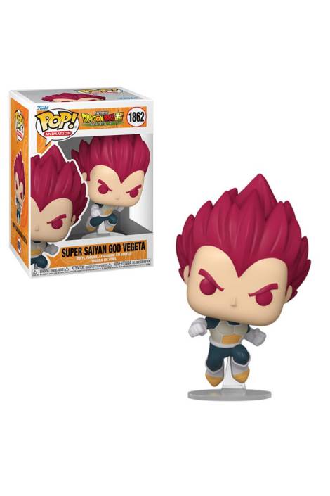 Dragon Ball Super: Broly POP! Animation 1862 Vinyl Figure Super Saiyan God Vegeta 9 cm