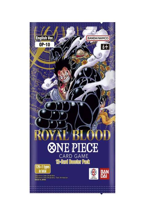 One Piece Card Game OP-10 Royal blood - Play Booster Pack [ENG]