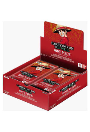 One Piece Card Game OP-13 Carrying on his will - Play Booster Display (24) [ENG]
