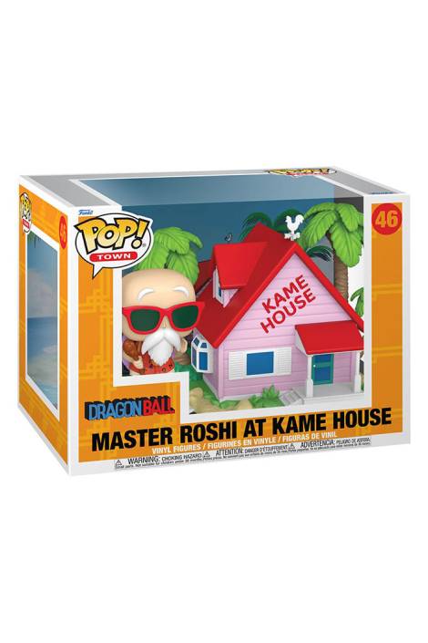 Dragon Ball POP! Town 46 Vinyl Figure Master Roshi at Kame House 9 cm