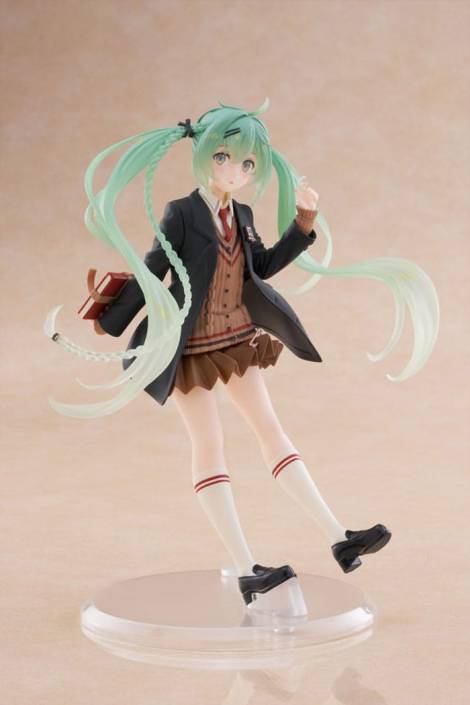 PREORDER- Hatsune Miku PVC Statue Hatsune Miku Fashion Preppy Ver. 18 cm Taito