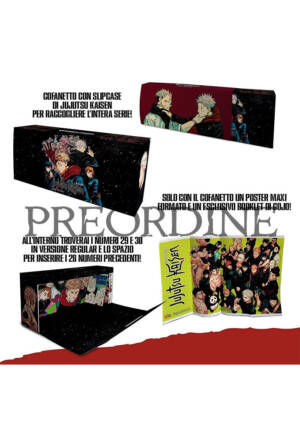 PREORDINE Jujutsu Kaisen - Cofanetto + 29 e 30