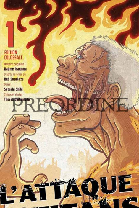 PREORDINE L'attacco dei giganti: Before the fall - Colossal edition 1