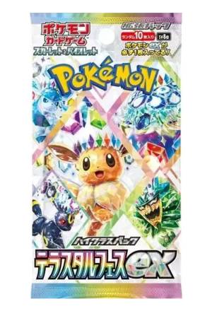 Pokemon Trading Card Game: Scarlatto e Violetto Terastal Festival ex - Play Booster Pack [JAP]
